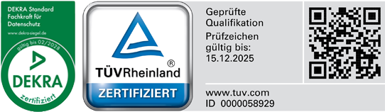 TUEV and DEKRA Widegreen